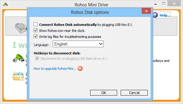 Mini disk Rohos