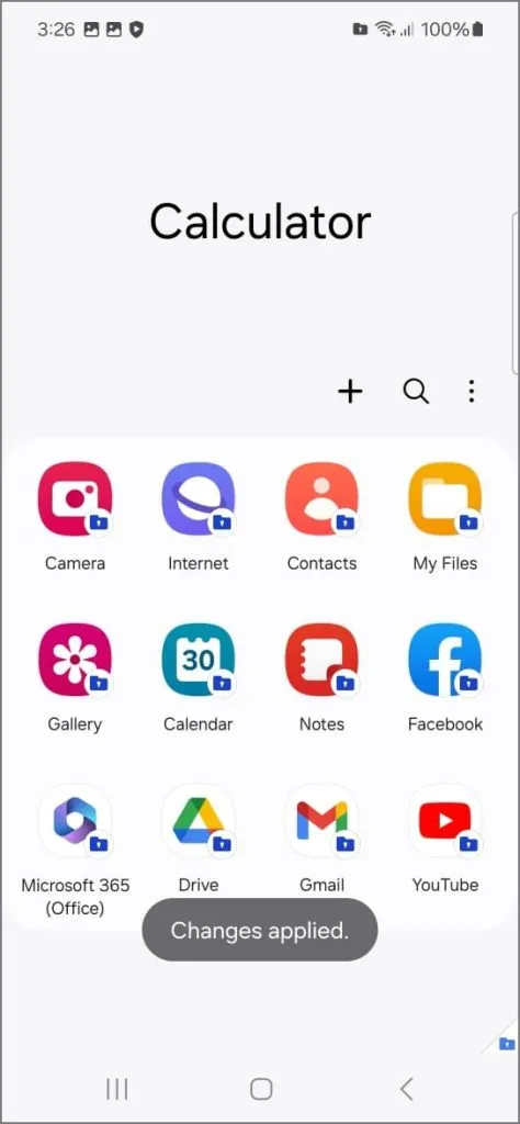 Het pictogram en de naam van de Secure Folder-app op een Samsung Galaxy-telefoon aanpassen