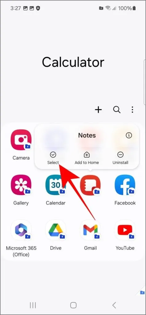 Apps im sicheren Ordner auf dem Samsung Galaxy-Telefon verstecken