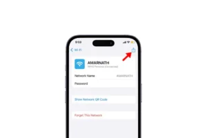 Cómo compartir la contraseña de WiFi con un código QR en iPhone