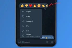 Cómo usar las reacciones a los mensajes en Telegram en 2024