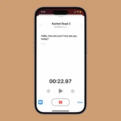 Как использовать живые транскрипции в голосовых заметках на iPhone
