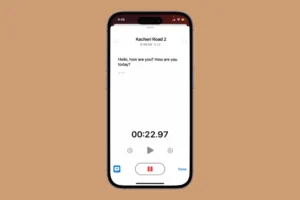 Cómo usar transcripciones en vivo en notas de voz en iPhone