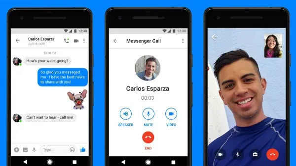 Video chat na Facebooku