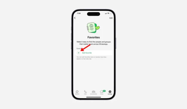 Cómo agregar y eliminar favoritos en WhatsApp