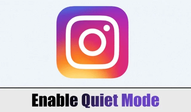 Hoe je de stille modus op Instagram in 2024 inschakelt