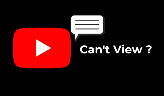 Не можете да видите коментари за YouTube Shorts? 6 начина да го поправите