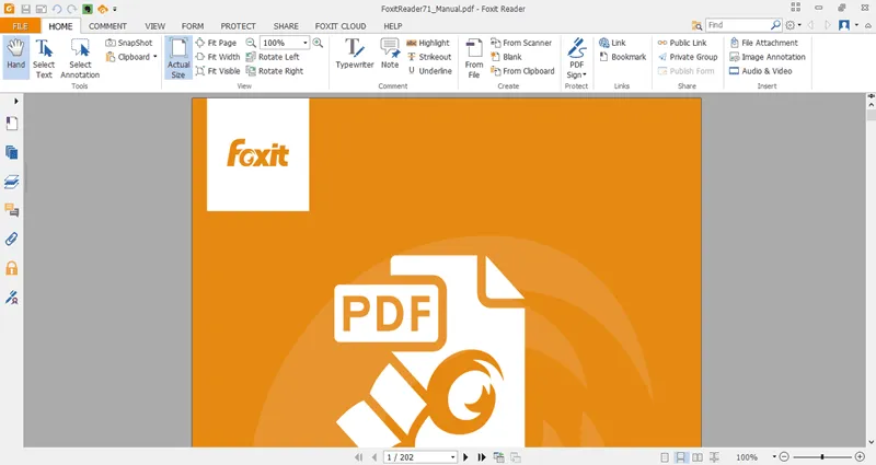 Lector de PDF Foxit