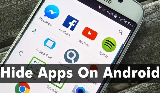 Come nascondere le app su Android