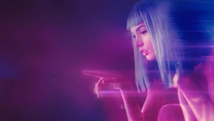 Garota holográfica de Blade Runner 2049