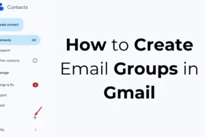 Como criar grupos de e-mail no Gmail em 2024