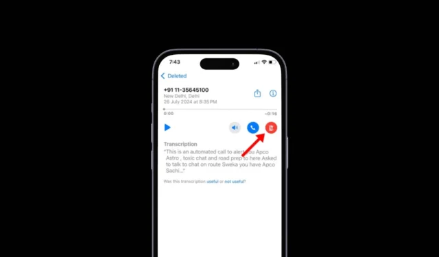 Comment récupérer les messages vocaux supprimés sur iPhone