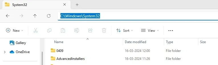 C:\Windows\Systeem32