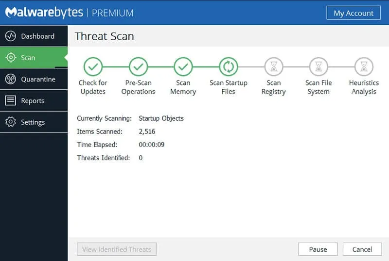 Eliminar malware de la computadora