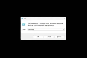 4 façons d’ouvrir MSConfig dans Windows 11