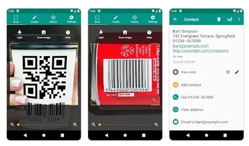 Считыватель QR- и штрих-кодов