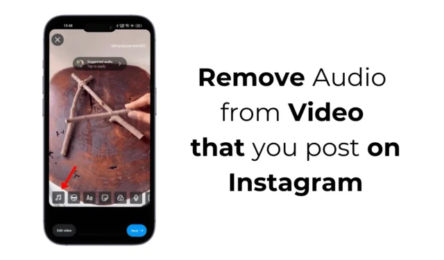 Comment supprimer l’audio d’une vidéo que vous publiez sur Instagram