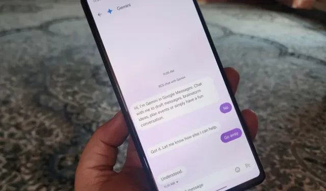 Как да деактивирате Gemini AI в Google Messages