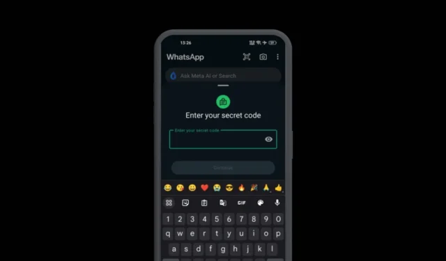 Kaip atrakinti užrakintą pokalbį „WhatsApp“.