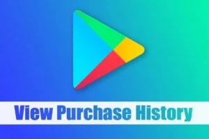 Cómo ver el historial de compras de Google Play Store