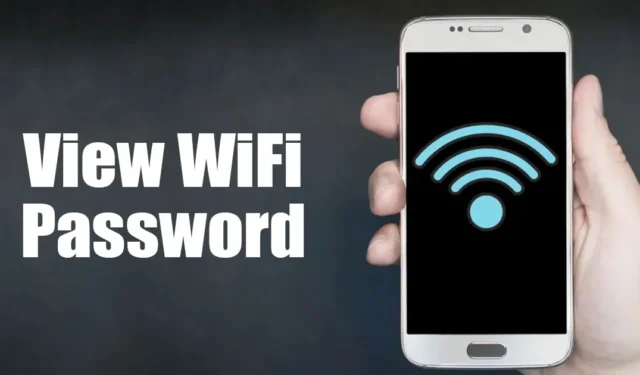 Sådan finder du WiFi-adgangskode på Android