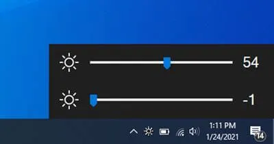 Voita 10 Brightness Slider