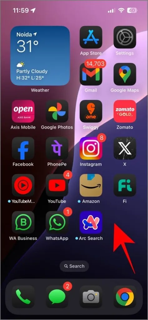 Opciones de tema de iconos de la pantalla de inicio de iOS 18