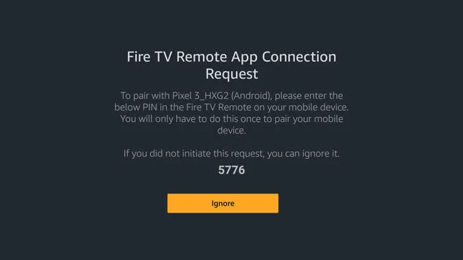 Paverskite savo išmanųjį telefoną „FireStick Remote“.