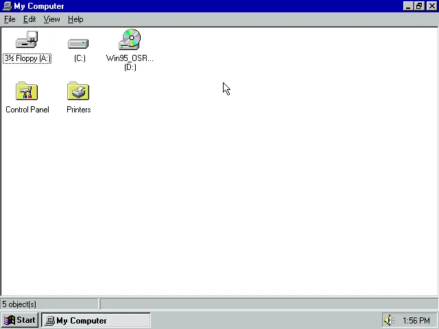 Scarica ISO di Windows 95