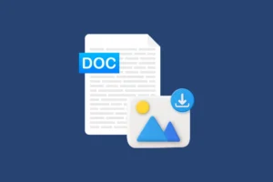 Hvordan laste ned et bilde fra et Google Docs-dokument