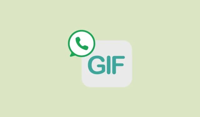 在 WhatsApp 上使用 Meta AI 建立 GIF：逐步指南