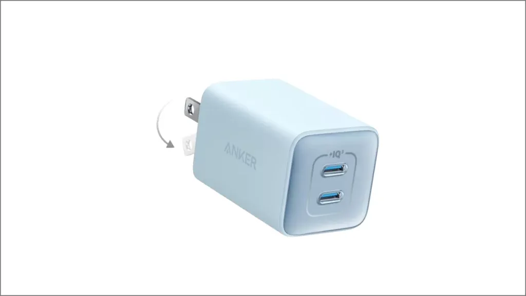 Anker Nano 523 Nano 3 47W Caricabatterie a doppia porta per iPhone 16 Pro