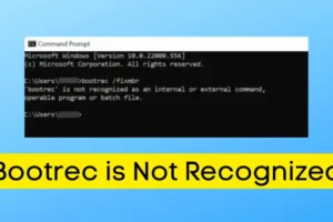 Beheben Sie das Problem „Bootrec wird nicht erkannt“ in Windows 11: Effektive Lösungen