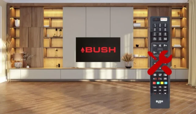 작동하지 않는 Bush TV 리모컨에 대한 문제 해결 팁