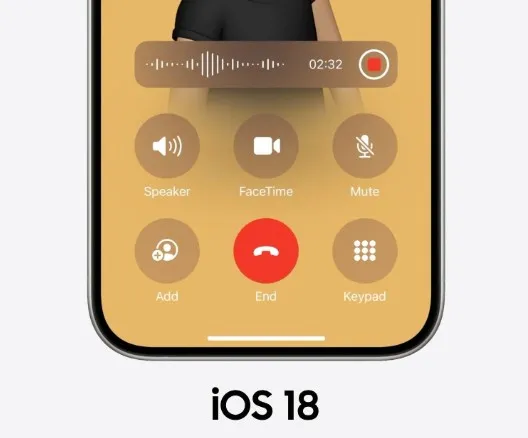 Kaip įrašyti skambučius naudojant „iOS 18“?