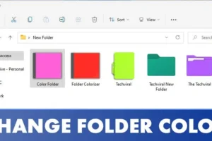 3 modi per cambiare il colore delle cartelle in Windows 11