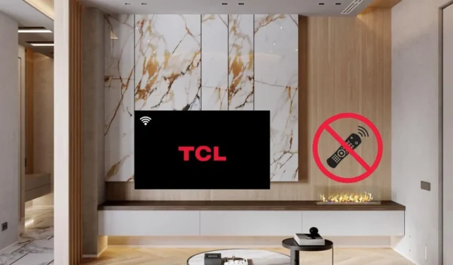 Verbind uw TCL TV moeiteloos met wifi zonder afstandsbediening