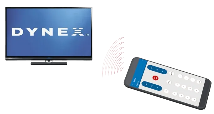 Controle a Dynex TV usando o aplicativo IR Remote