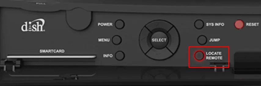 Dish Remote Fungerer ikke - Trykk på Finn Remote