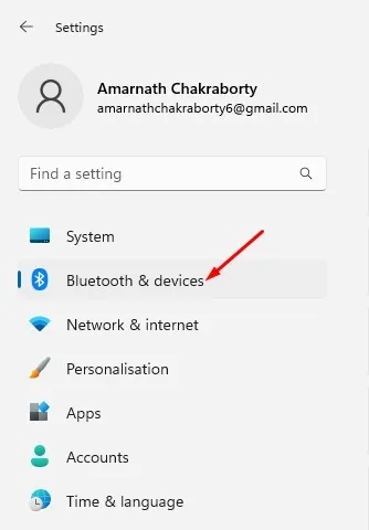 Bluetooth e dispositivos