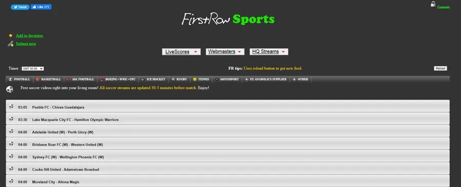 FirstRowSports