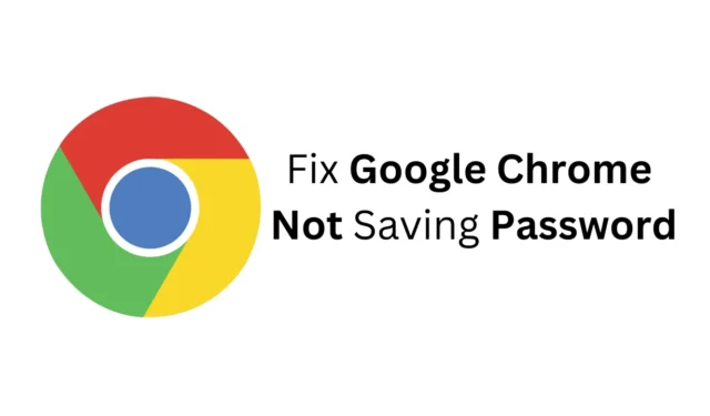 Google Chrome speichert das Passwort nicht? 8 Möglichkeiten, das Problem zu beheben