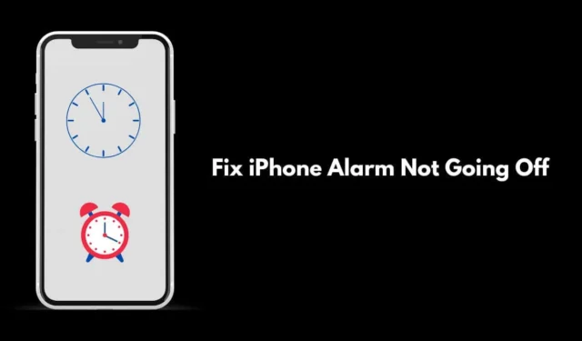 Napraw problemy z alarmem iPhone’a: ​​Dlaczego alarm się nie włącza (2024)