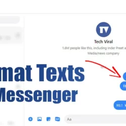 Отправка жирных, курсивных или моноширинных текстовых сообщений в Messenger: практическое руководство