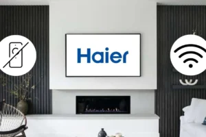 리모컨 없이 Haier TV를 WiFi에 연결하기