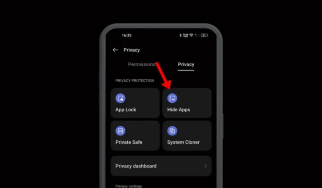 Guide complet sur la dissimulation des applications dans les smartphones Realme