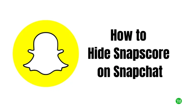 Guide étape par étape pour masquer votre Snapscore sur Snapchat