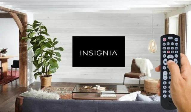 Programma senza sforzo la tua TV Insignia con un telecomando universale