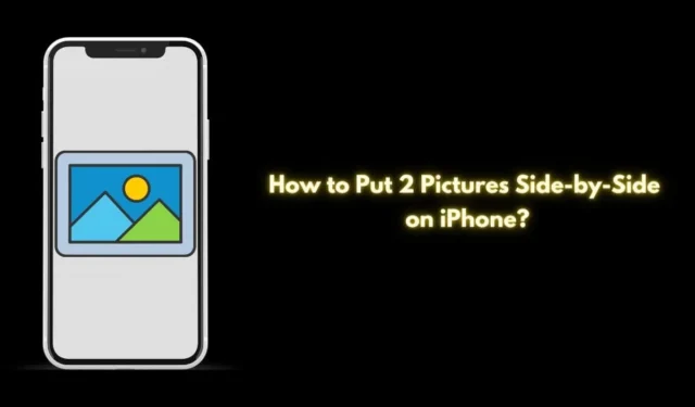 Schritt-für-Schritt-Anleitung zum Anzeigen von zwei Bildern nebeneinander auf Ihrem iPhone