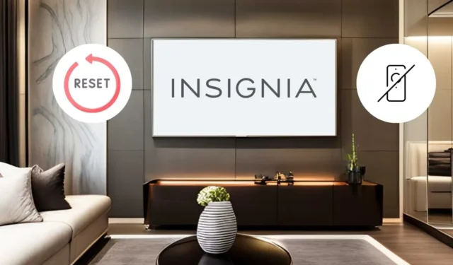 Guida passo passo per ripristinare la tua TV Insignia senza telecomando